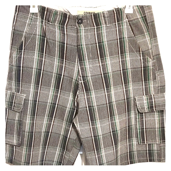 Courage Roughwear Other - Men's Plaid Cargo Shorts